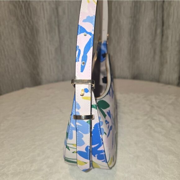 Kate Spsde Madison Floral Crescent new Bag - Picture 15 of 16